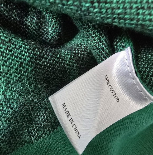 Caryn Vallone Womens Hooded Cotton Sweater Green XS Nwot - Picture 5 of 9